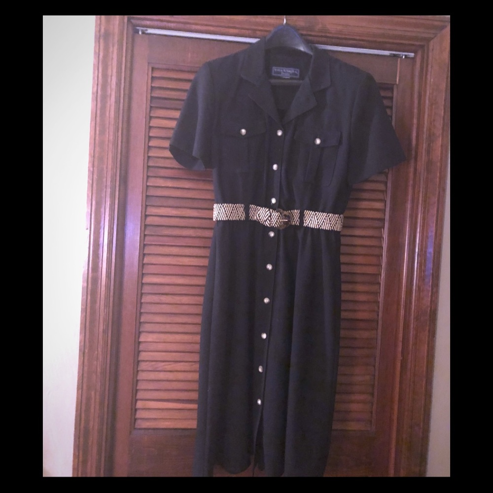 Norton McNaughton Button Down Shirt Style Dress